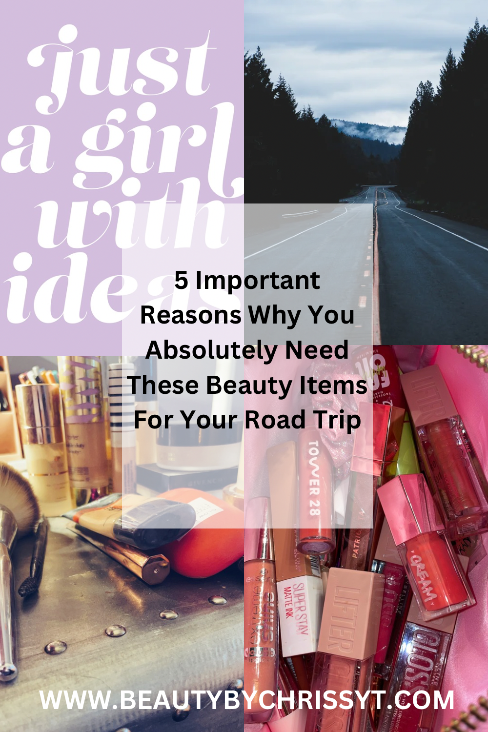 5 Important Reasons You Need Beauty Essentials For Your Road Trip