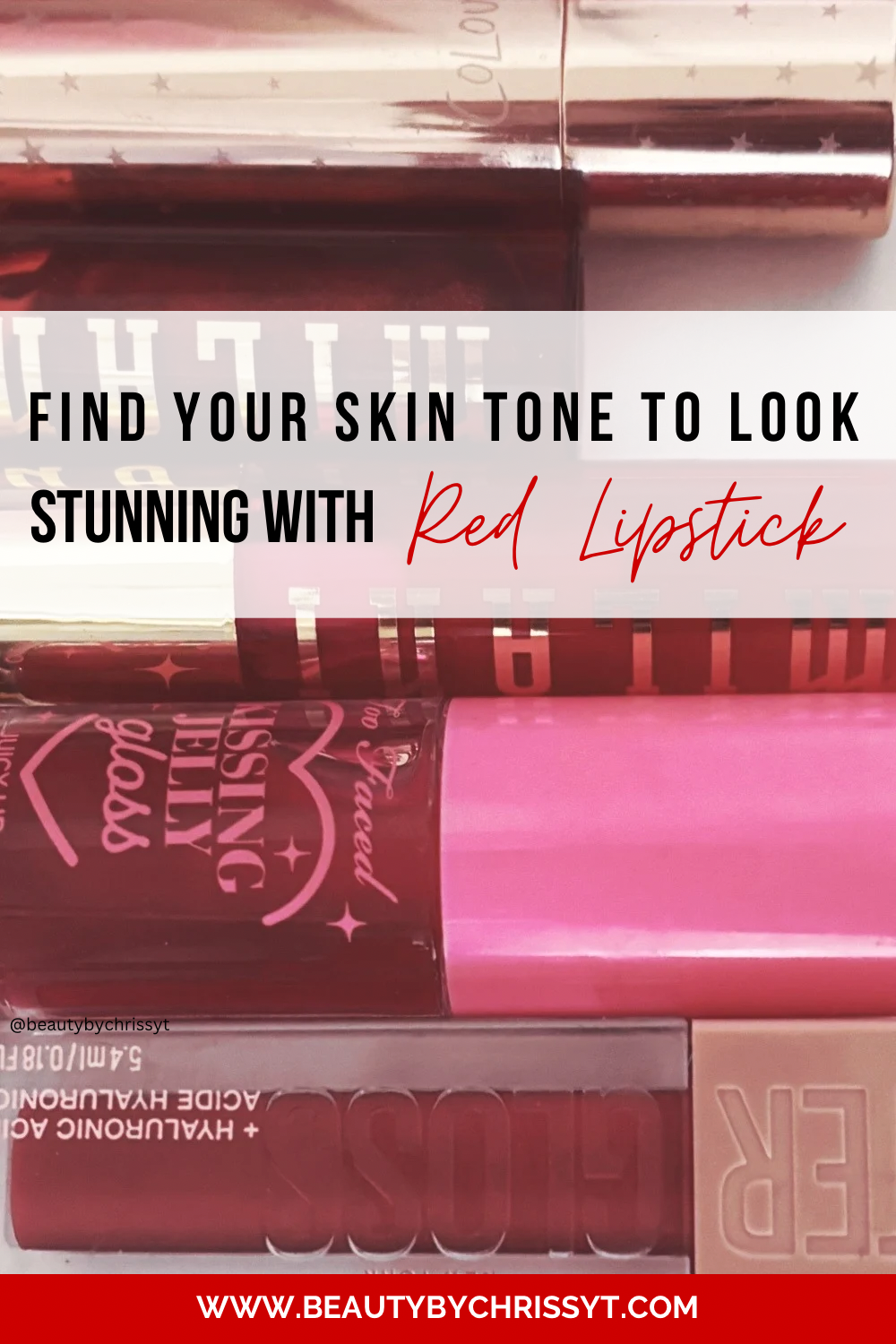 Find Your Skin Tone To Look Stunning With Red Lipstick