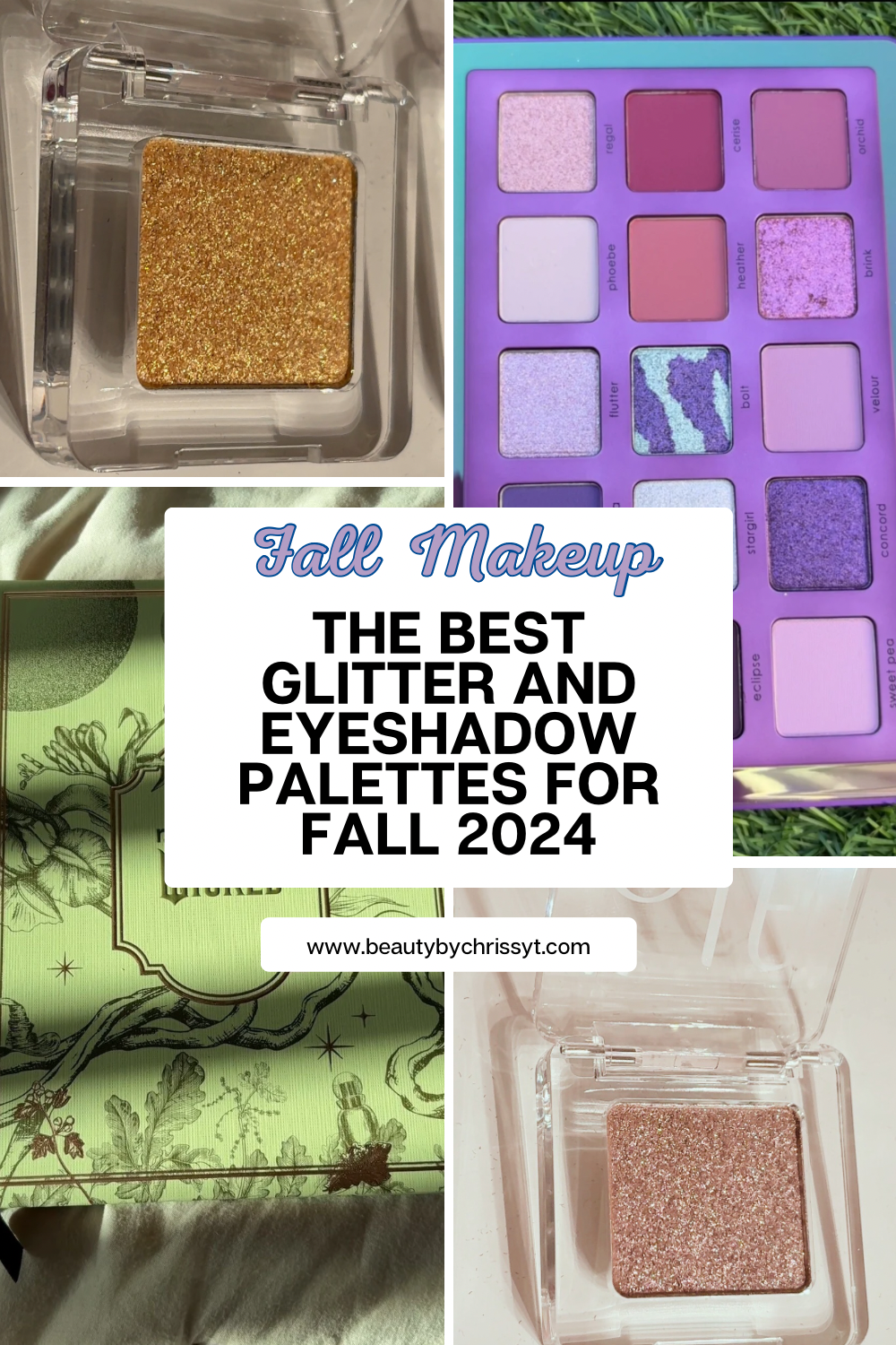 The Best Glitter and Eyeshadow Palettes for Fall 2024